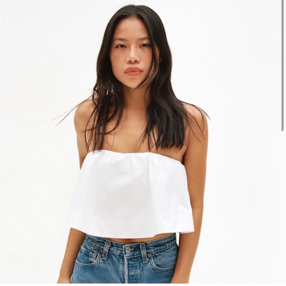 Wilfred bonaventure top size medium, white with coloured design - Picture 2 of 7